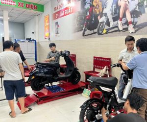 học sửa xe đạp điện cơ bản